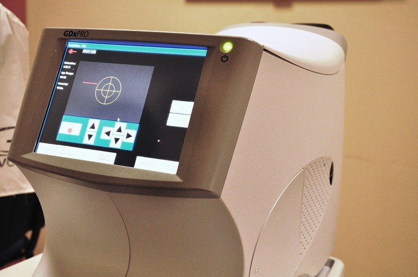 GDx analizador de fibras ópticas pruebas diagnósticas